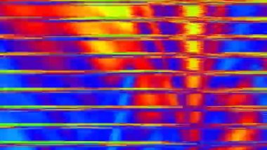 Neon ışıkları ve dinamik desenli fütüristik bozulma dokusu bilim kurgu film tanıtımları ve hareketli grafikler için harika. Yüksek kaliteli FullHD görüntüler.