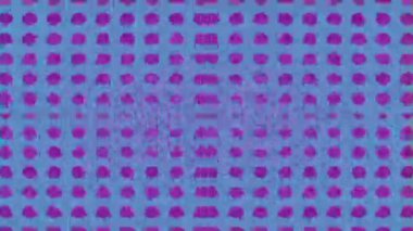 Gerçeküstü yanıp sönen ışıkları olan garip soyut noktalar. Deneysel film ve video sanatı için ideal. Görüntüleri kaydeder. 