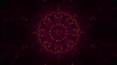 Psikedelik kaleydoskop hareketli grafikler, soyut sanat projeleri için harika. Yüksek kaliteli FullHD görüntüler.