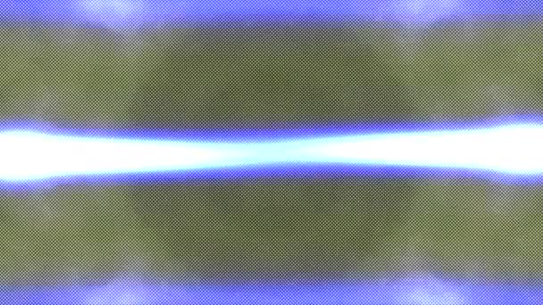 Caleidoscopio Astratto Trippy Visivo Con Colori Arcobaleno Vibrazioni Retro Futuristiche — Video Stock