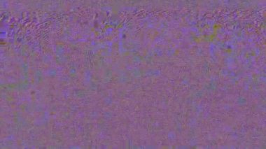 Pikselli desenleri ve titreşimli efektleri olan dijital gürültü dokusu animasyonu, oyun ve teknoloji projeleri için ideal. 