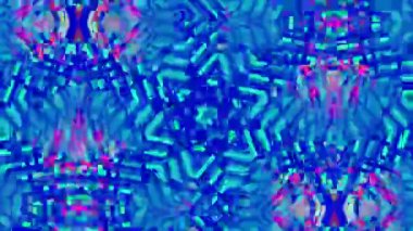 Geometrik Soyut Desen Sanatı. Kusursuz bir arka plan. İnternet, yoga ve kulüpler için Hypno uçuş görüntüleri.