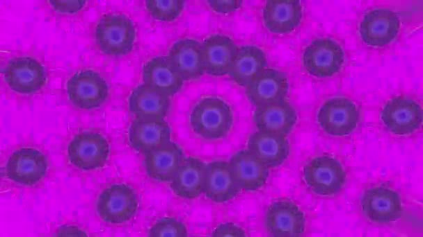 Eindeloze Caleidoscoop Symmetrie Hypnotische Beelden Voor Art Project Pror Beelden — Stockvideo
