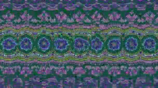 Poruszający Się Kalejdoskop Abstrakcja Hipnotyczne Nagranie Telewizji Lub Internetu Materiał — Wideo stockowe