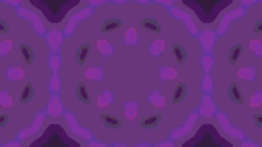 Sonsuz Kaleydoskop simetrisi: VJ veya Sanat Projesi için Hipnotik Görüntü. ProRes görüntüsü. 