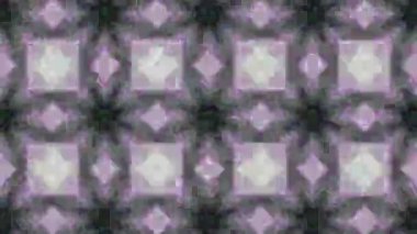 Hareketli Kaleydoskop Soyutlaması: TV veya Web için Hipnotik Görüntü. ProRes görüntüsü. 