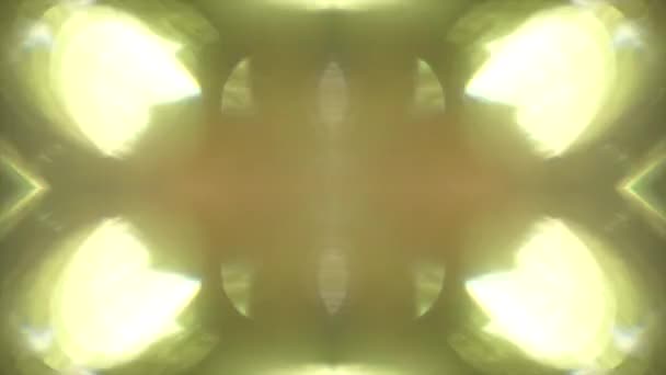 Moving Kaleidoscope Abstraction Hypnotic Footage Für Oder Web Prores Filmmaterial — Stockvideo