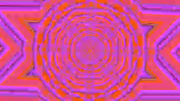 Infinite Kaleidoscope Visions Abstract Patterns Colorful Visuals Dalam Bahasa Inggris — Stok Video