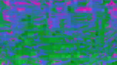 Retro TV Hatası Taklidi: Kötü TV Sinyal Bozuklukları ve Görüntü Bozukluklarının Özünün Yakalanması. 