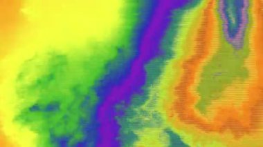 Bilimkurgu, modern, göz alıcı arka plan. Ekran sesi, flaşlar, parazitler. Trend projeleri için soyut görüntüler. 