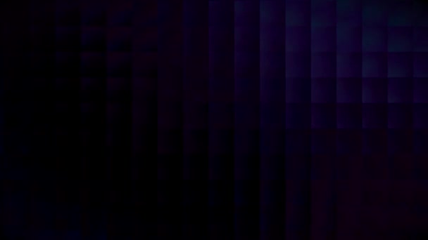Разноцветные Шумные Плохие Телевизионные Эффекты Помехи Фантастика Мечтательный Мерцающий Фон — стоковое видео
