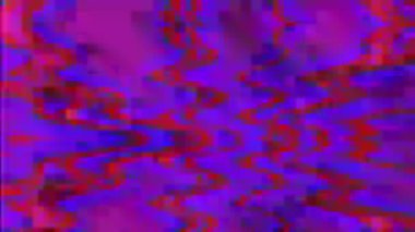 Kötü Sinyal Paraziti taklidi, gürültü ve titreşimli klasik TV Arızalı Video Döngüsü.