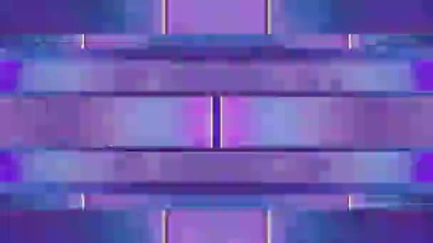 抽象的な幾何学的背景ドリームスケープ 宇宙バレエ 高品質のフルHd映像 — ストック動画