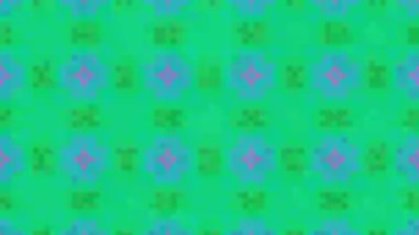 Pembe ve mavi renkli geometrik desenli eflatun bir arkaplan, canlı bir dijital ortam ya da soyut bir festival ortamı yaratır. Yüksek kaliteli FullHD görüntüler