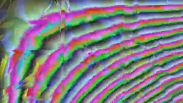 Animacja Ekranu Abstrakcyjnymi Paskami Kolorów Wysokiej Jakości Materiał Filmowy Fullhd — Wideo stockowe