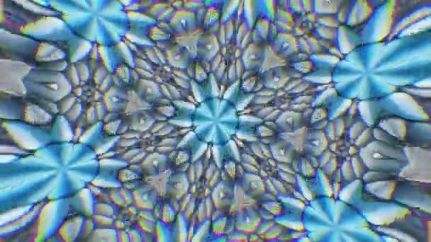 Αφηρημένο Ψηφιακό Καλειδοσκόπιο Ιδανικό Για Μαγευτική Περιεχόμενο Βίντεο Υψηλής Ποιότητας — Αρχείο Βίντεο