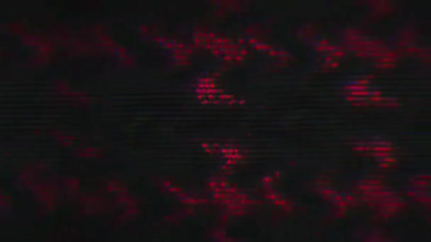 ネオンライト効果のダークサイケデリック流体パターン 高品質のフルHd映像 — ストック動画