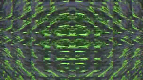 Biyolojik Hücresel Görünümlü Organik Yeşil Sarı Desenli Yüksek Kaliteli Fullhd — Stok video