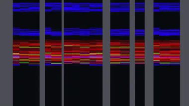 Renkli dikey çizgiler pürüzsüz bir şekilde değişir, çeşitli yaratıcı projeler için modern ve soyut görseller oluşturur.