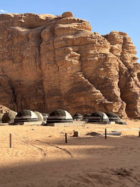 Wadi Rum koruma alanı, dünyanın en güzel çölü Jordan.