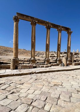 Jerash 'taki Roma harabeleri (Antik Gerasa), Doğu Pompeii' deki Ürdün Jerash Harabeleri