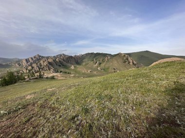 Terelj Ulusal Parkı, Moğolistan 'da manzara