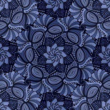 Geleneksel Hint tarzı, süslemeli mandala desen tasarımı, kart ve baskılar için yoga tasarımı