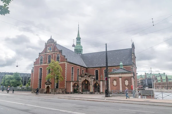 Kodaň Dánsko Července 2022 Holmenský Kostel Dánština Holmens Kirke — Stock fotografie