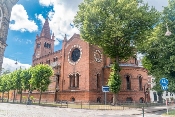 Kopenhagen Denemarken Juli 2022 Paul Church Deens Sankt Pauls Kirke — Stockfoto