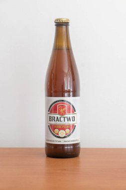 Pruszcz Gdanski, Polonya - 30 Temmuz 2022: Bractwo birası.