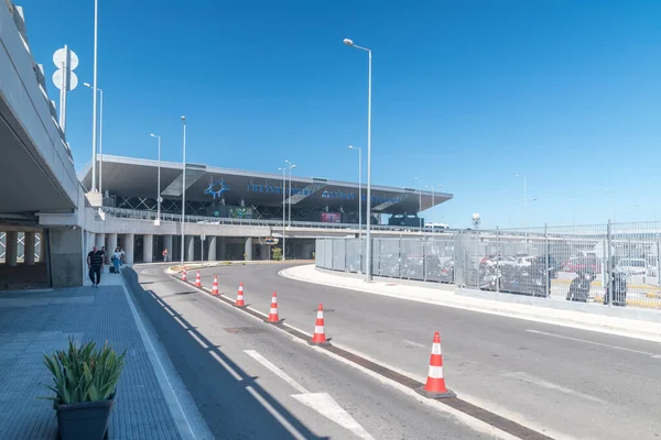 Thessaloniki Griechenland September 2022 Thessaloniki Airport Makedonien Internationaler Flughafen Der — Stockfoto