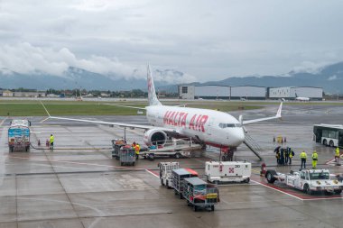 Bergamo, Italy - September 30, 2022: Plane of Malta Air.