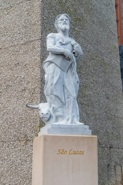 Almada Portugal Diciembre 2022 Monumento San Lucas Santuario Cristo Rey — Foto de Stock
