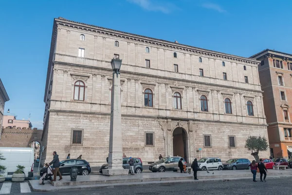 Rom Italien December 2022 Palazzo Torlonia 16Th Century Renässans Stadshus — Stockfoto