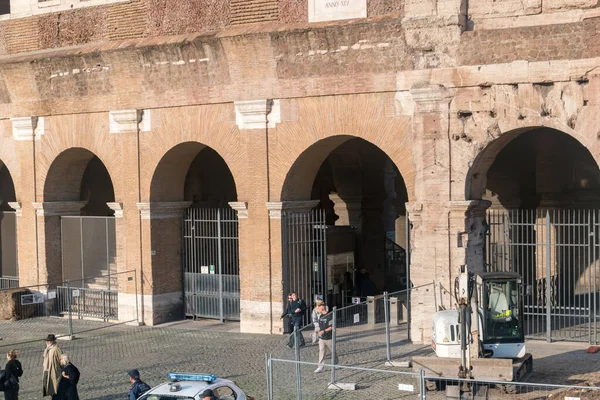 Rom Italien December 2022 Inträde Till Colosseum Rom Colosseum Roms — Stockfoto