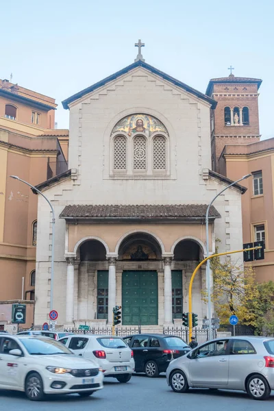 意大利罗马 2022年12月7日 圣母玛利亚和圣本尼迪克特 约瑟夫 拉布拉尔教堂 Chiesa Santa Maria Immacolata San — 图库照片