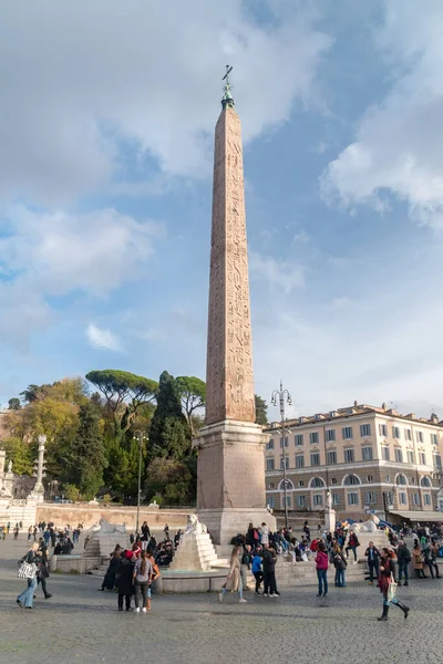 Rom Italien December 2022 Flaminio Obelisk Obelisco Flaminio Piazza Del — Stockfoto