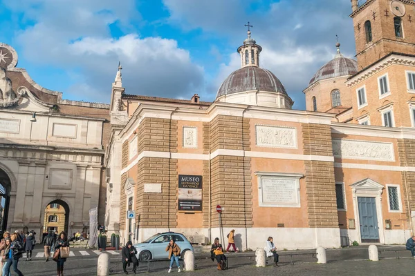 Rom Italien December 2022 Leonardo Vinci Museet Museet Tillägnat Leonardo — Stockfoto