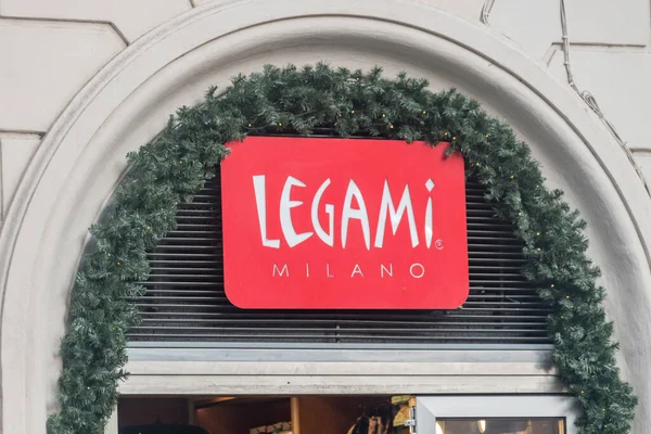 Rom Italien December 2022 Logotyp Och Tecken Legami Milano — Stockfoto