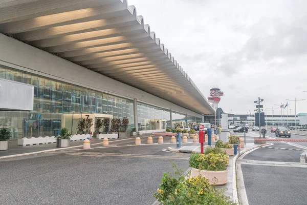 Fiumicino Ιταλία Δεκεμβρίου 2022 Αεροσταθμός Του Αεροδρομίου Της Ρώμης Fco — Φωτογραφία Αρχείου