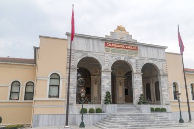 İstanbul, Türkiye - 10 Aralık 2022: İstanbul Valiliği Yatırım İzleme ve Koordinasyon Başkanlığı.