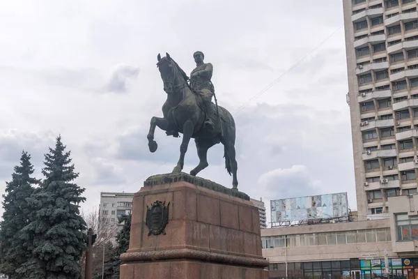 Chisinau Moldova Mart 2023 Kotovsky Anıtı Monumentul Lui Kotovschi — Stok fotoğraf