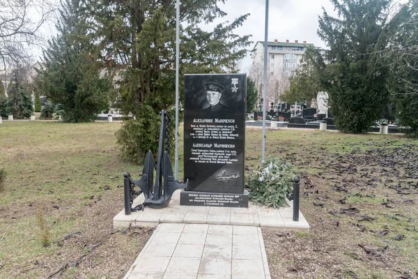 Kišiněv Moldavsko Března 2023 Památník Hrdinovi Sovětského Svazu Alexandru Ivanoviči — Stock fotografie