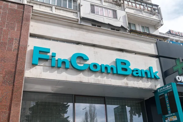 Chisinau Moldova 2023 Március Fincombank Logója Jele — Stock Fotó