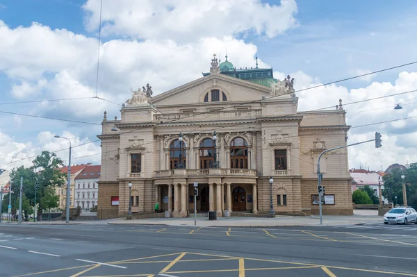 stock image Pilsen, Czechia - August 26, 2023: Josef Kajetan Tyl Theatre.