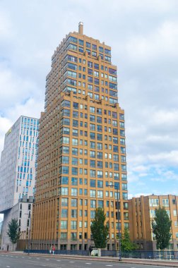 Rotterdam, Nederland - 22 Ekim 2023: Wijnhaeve Kompleks Binaları.