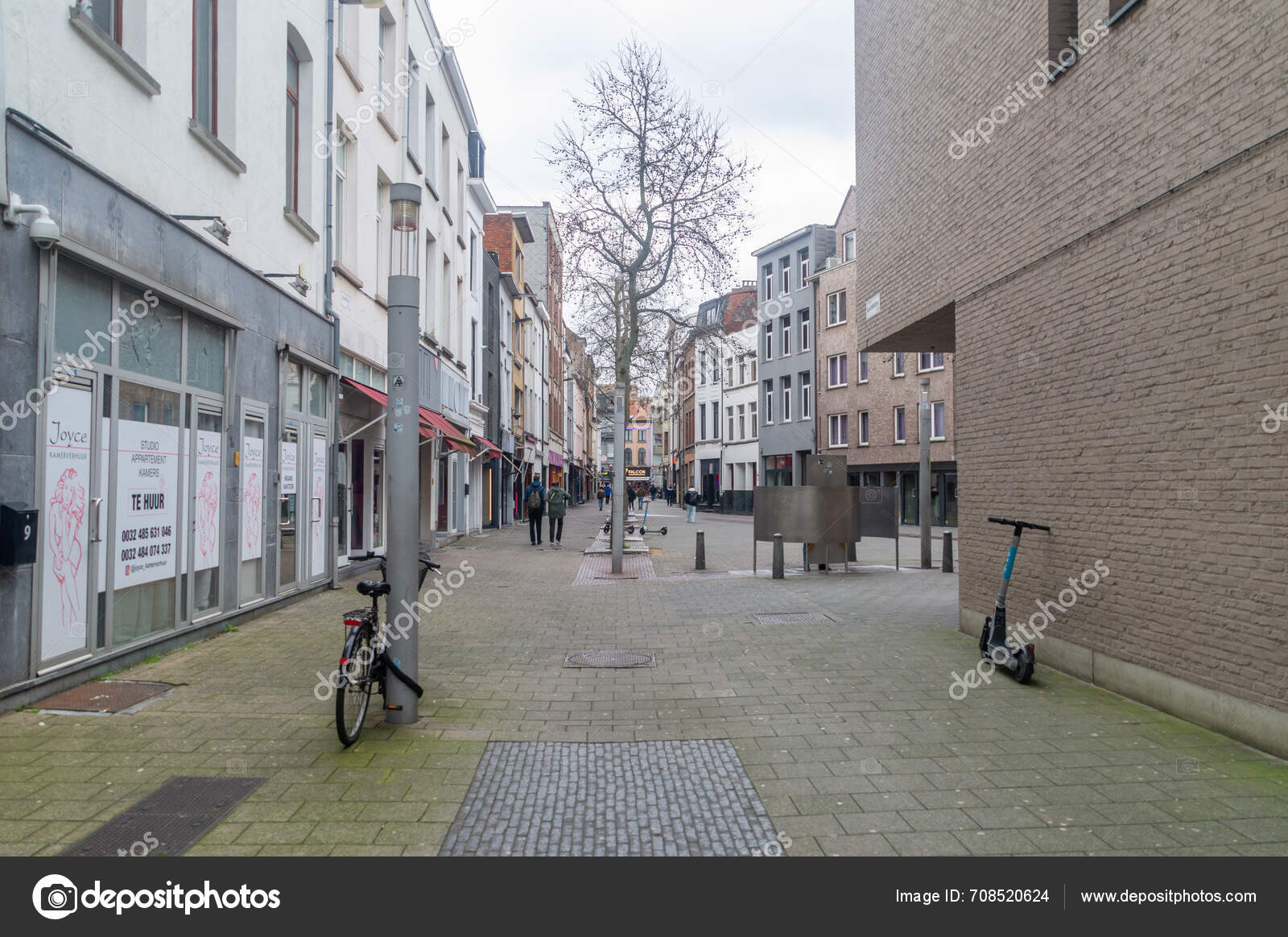Antwerp Belgium February 2024 Red Light District Antwerp — Stock Editorial Photo © Robson90