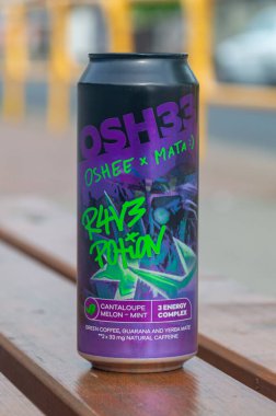 Aleksandrow Lodzki, Polonya - 14 Nisan 2024: Osh33 Mata Konservesi.