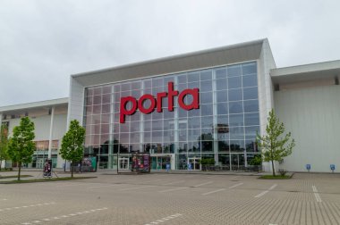 Hanover, Almanya - 28 Nisan 2024: Almanya 'da porta mağazası.