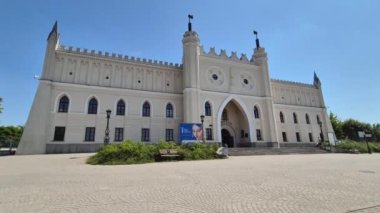 Lublin, Polonya - 26 Mayıs 2024: Lublin Kalesi.